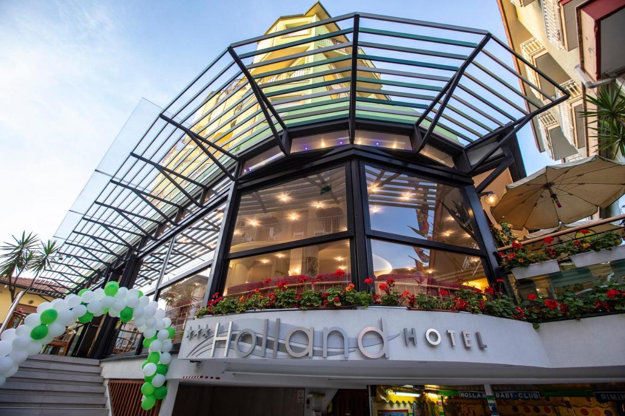 Hotel Holland Rimini Bagian luar foto